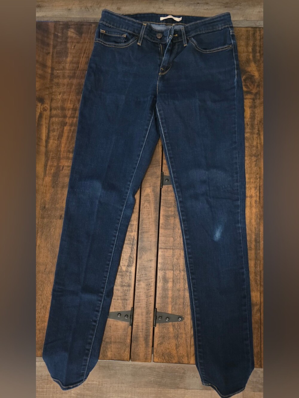 Levi's Dark Blue Women's Skinny Jeans - Classic Stretch Denim